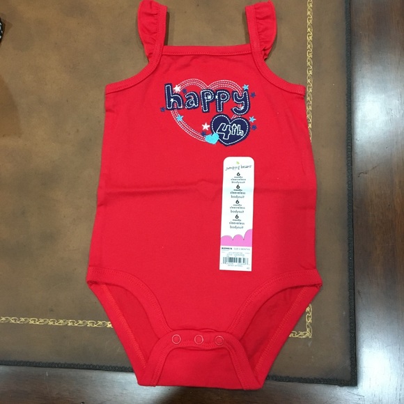 jumping beans Other - NWT Patriotic Happy Fourth of July Onesie Bodysuit